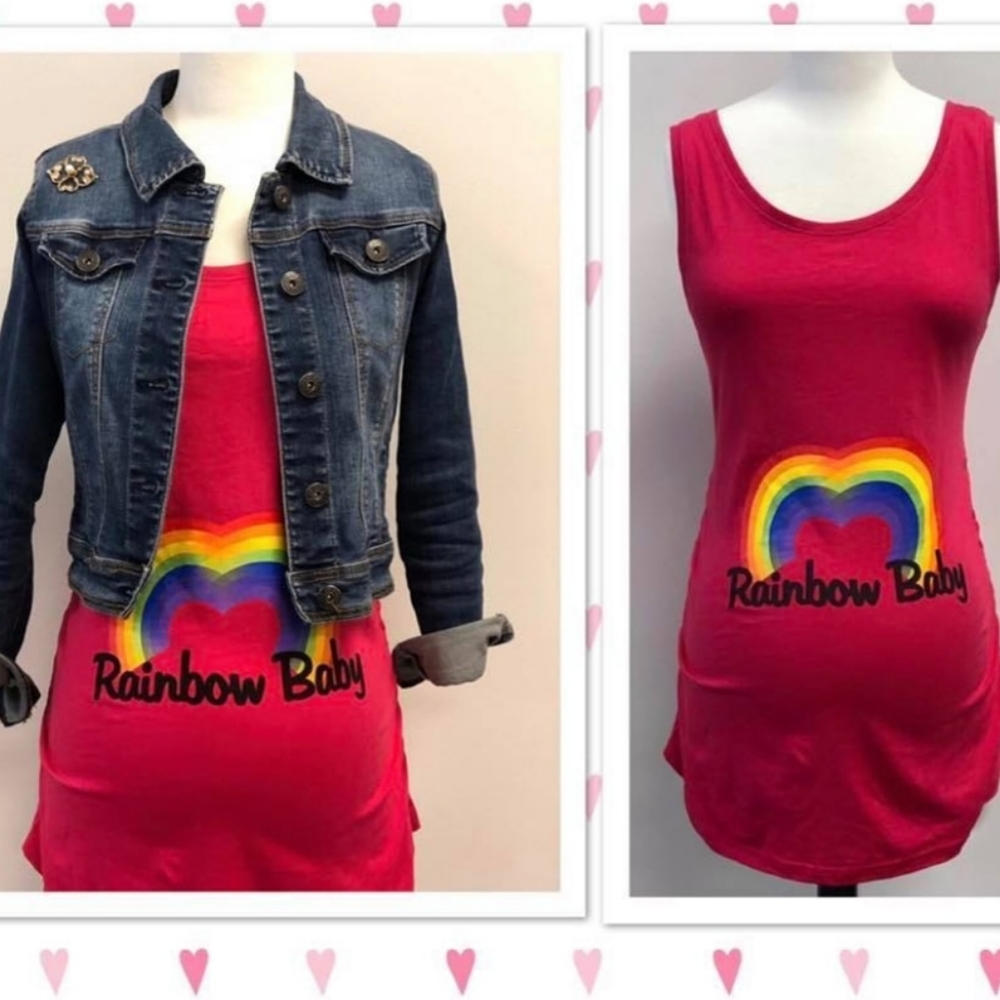 Rainbow Baby Maternity Tank